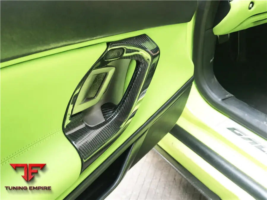 LAMBORGHINI GALLARDO CARBON FIBER DOOR HANDLES BSD