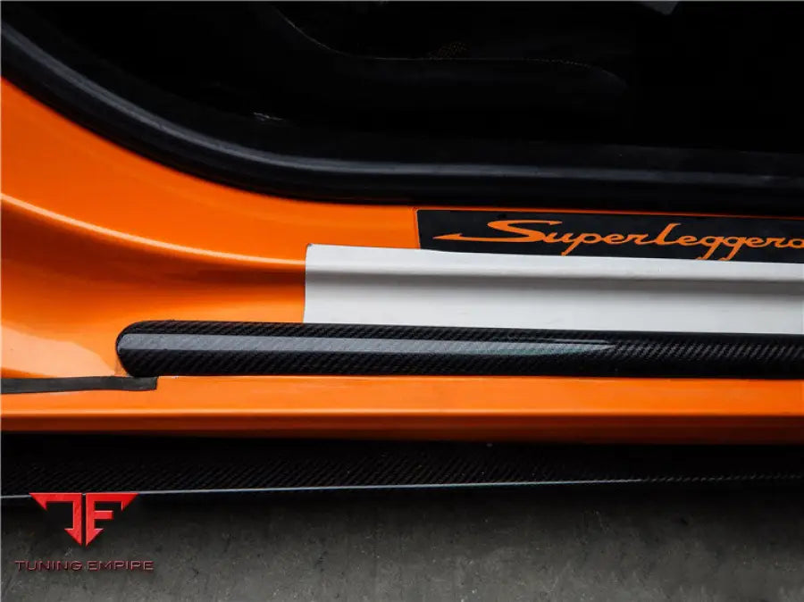 LAMBORGHINI GALLARDO CARBON FIBER DOOR SILLS STEPS COVER BSD