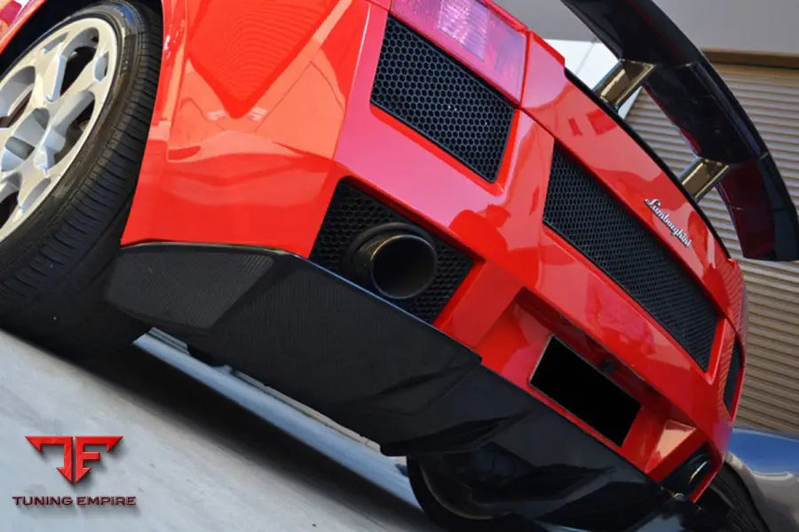 LAMBORGHINI GALLARDO OEM STYLE CARBON FIBER REAR DIFFUSER BSD