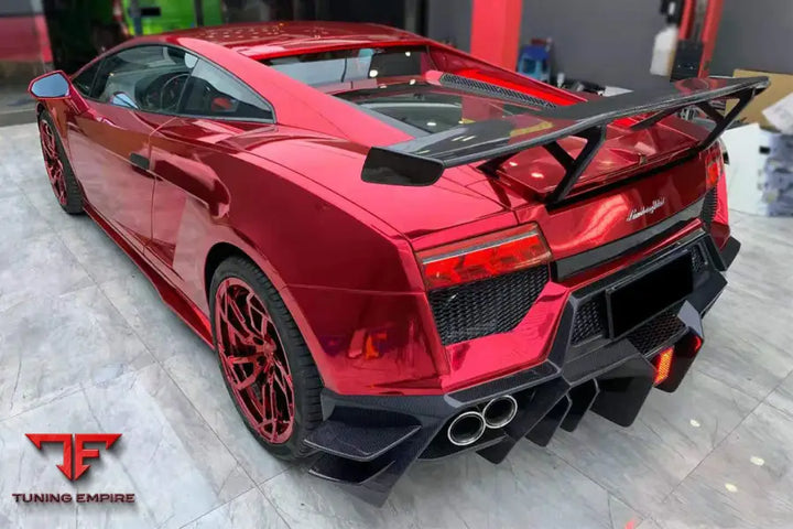 LAMBORGHINI GALLARDO DC-II STYLE CARBON FIBER TRUNK SPOILER WING BSD