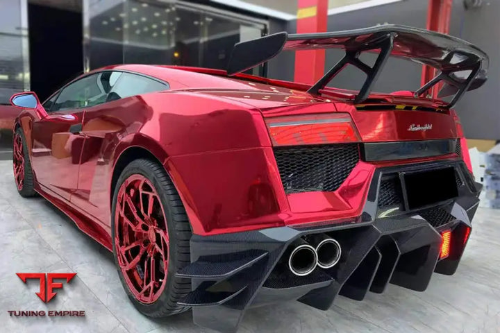 LAMBORGHINI GALLARDO DC-II STYLE CARBON FIBER TRUNK SPOILER WING BSD