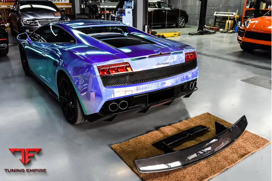 LAMBORGHINI GALLARDO DC STYLE CARBON FIBER TRUNK SPOILER WING BSD