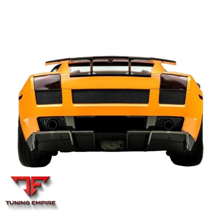 LAMBORGHINI GALLARDO LP540 CARBON FIBER REAR BUMPER DIFFUSER 2004Y