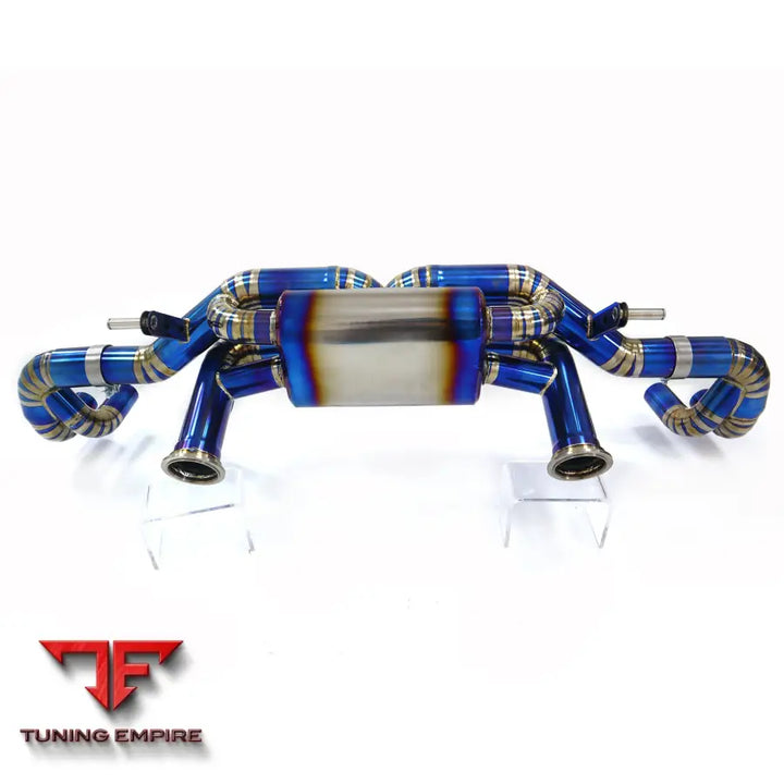 LAMBORGHINI GALLARDO LP550 560 570 TITANIUM CATBACK RAZOR EXHAUST WITH MUFFLER VALVE