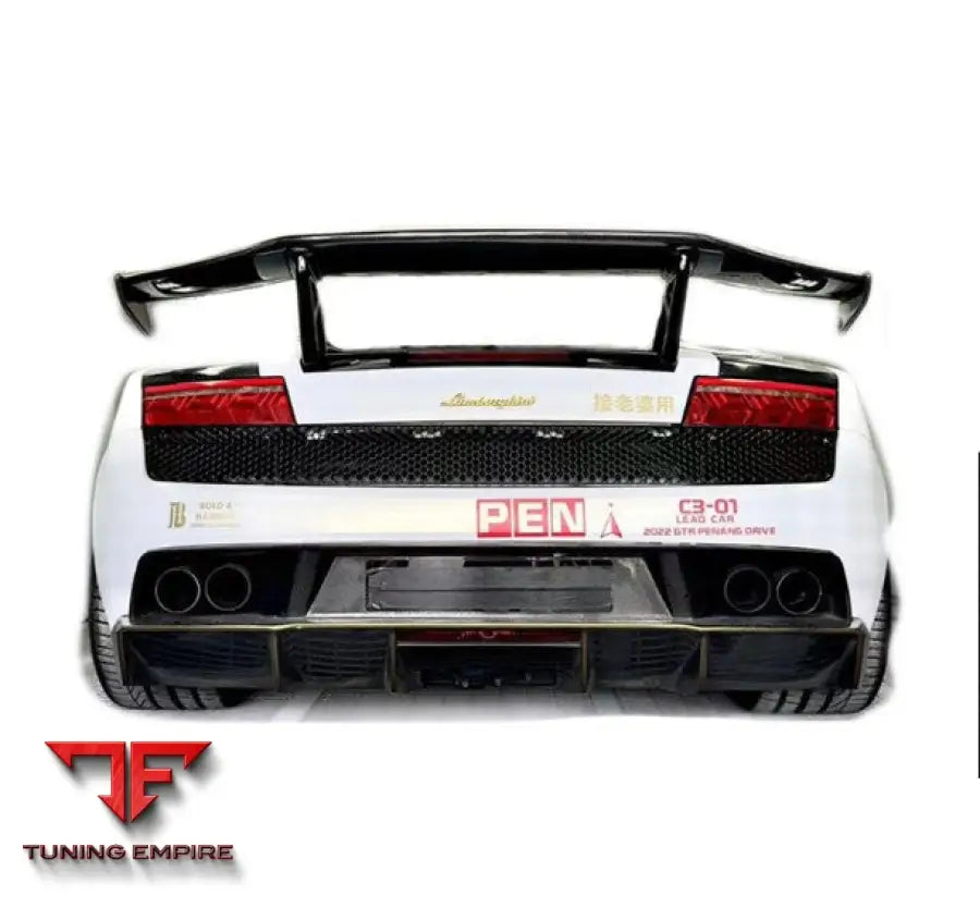 LAMBORGHINI GALLARDO LP550/LP560 CARBON FIBER REAR BUMPER DIFFUSER