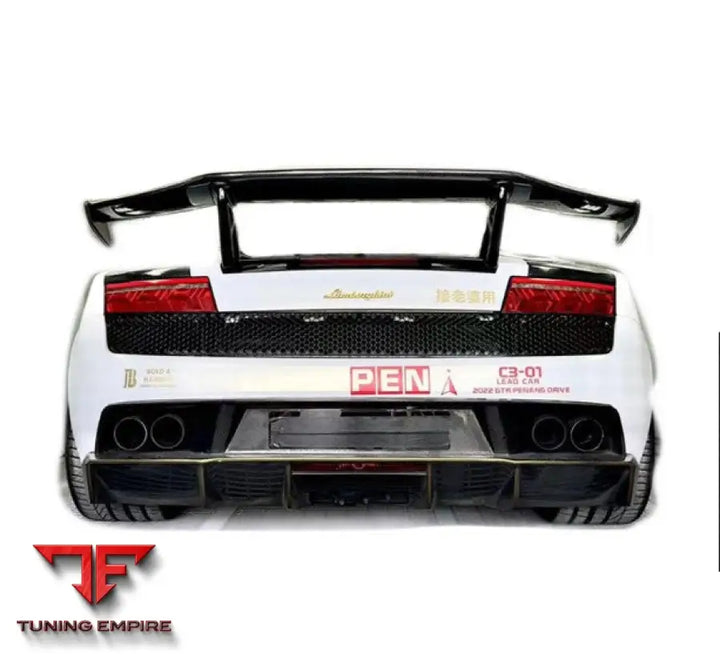 LAMBORGHINI GALLARDO LP550/LP560 CARBON FIBER REAR BUMPER DIFFUSER
