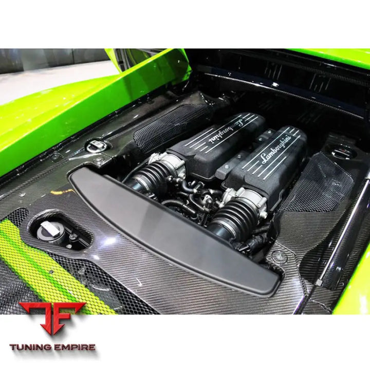 LAMBORGHINI GALLARDO LP550/LP560/LP570 CARBON FIBER ENGINE BAY COVER INTERIOR