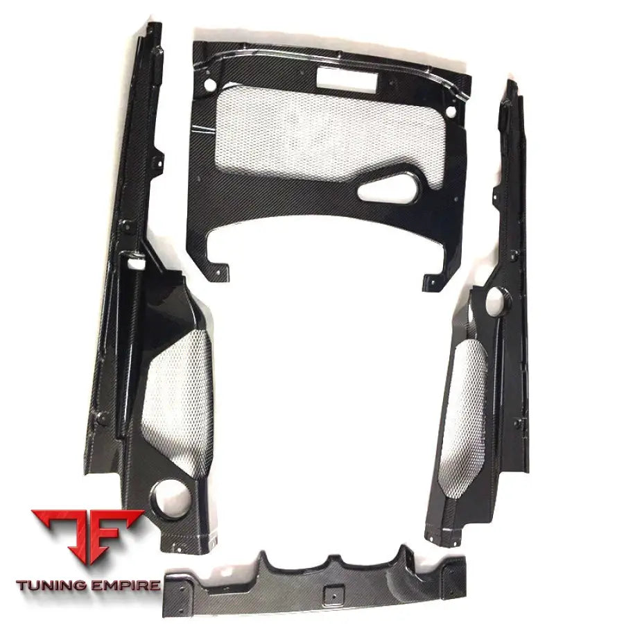 LAMBORGHINI GALLARDO LP550/LP560/LP570 CARBON FIBER ENGINE BAY COVER INTERIOR