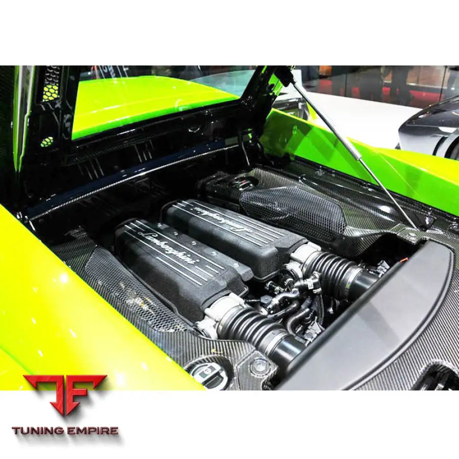 LAMBORGHINI GALLARDO LP550/LP560/LP570 CARBON FIBER ENGINE BAY COVER INTERIOR