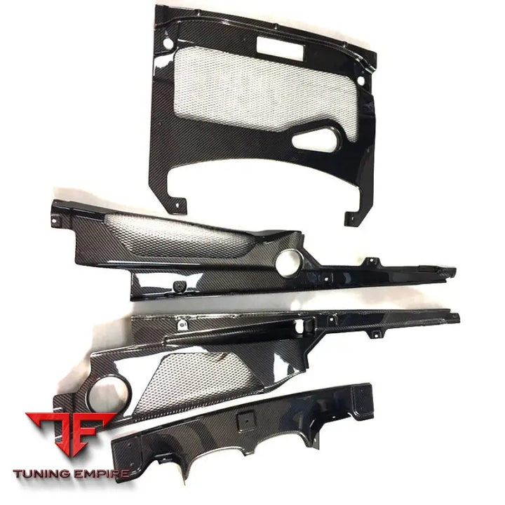 LAMBORGHINI GALLARDO LP550/LP560/LP570 CARBON FIBER ENGINE BAY COVER INTERIOR