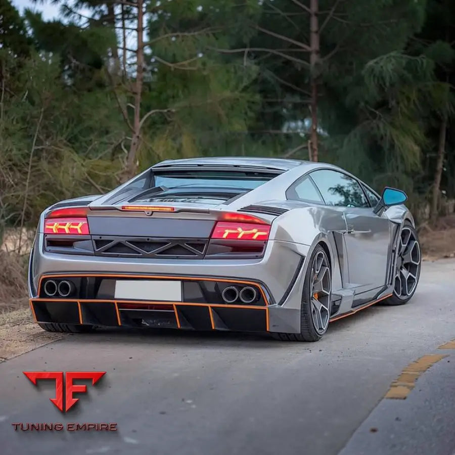 LAMBORGHINI GALLARDO LP550/LP560/LP570 RACING CARBON FIBER REAR BUMPER DIFFUSER