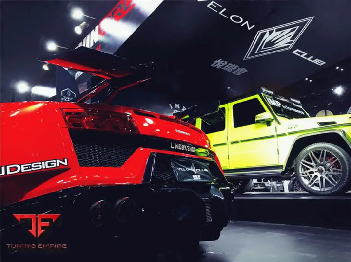 LAMBORGHINI GALLARDO SPYDER ONLY IRON TRUNK SPOILER WING BSD