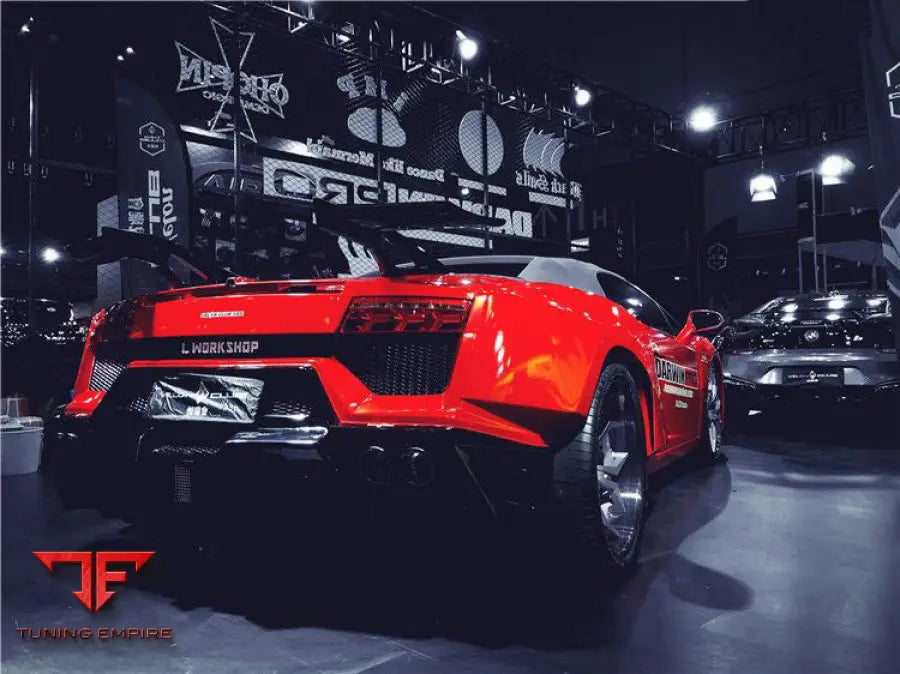 LAMBORGHINI GALLARDO SPYDER ONLY IRON TRUNK SPOILER WING BSD