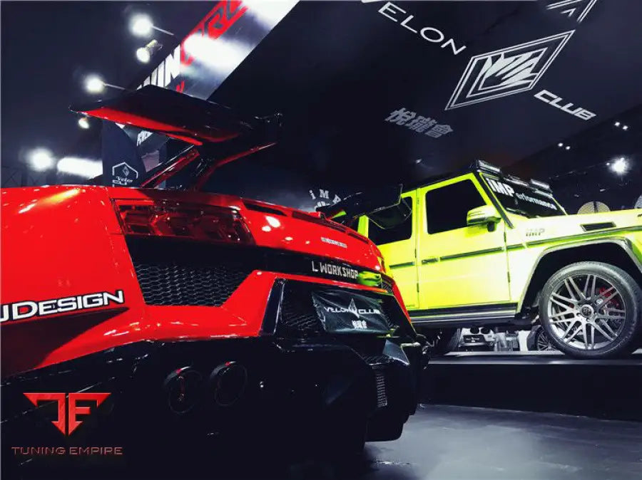 LAMBORGHINI GALLARDO SPYDER ONLY IRON TRUNK SPOILER WING BSD