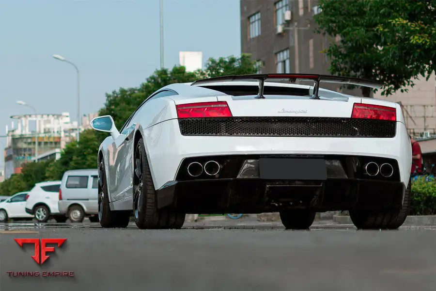 LAMBORGHINI GALLARDO SV STYLE CARBON FIBER TRUNK SPOILER BSD