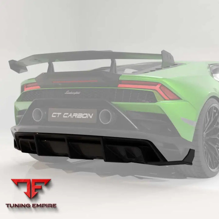 LAMBORGHINI HURACAN EVO 2019-2023 CARBON FIBRE DIFFUSER - CT CARBON
