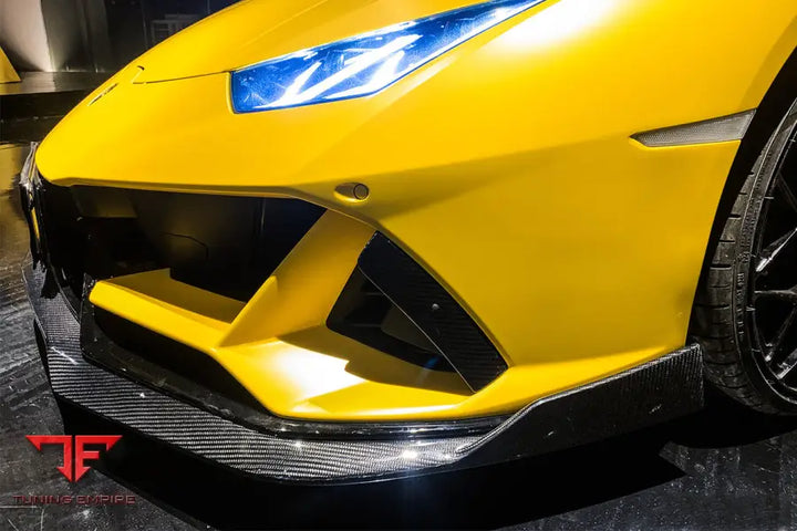 LAMBORGHINI HURACAN EVO 4WD OD STYLE DRY CARBON FRONT LIP BSD