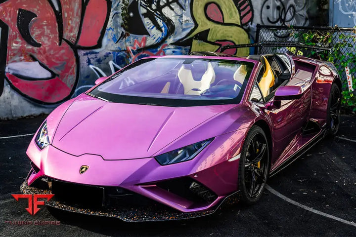 LAMBORGHINI HURACAN EVO OD STYLE DRY CARBON SIDE SKIRTS UNDER BOARD BSD