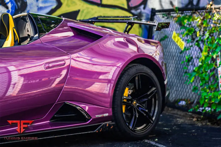 LAMBORGHINI HURACAN EVO OD STYLE DRY CARBON TRUNK SPOILER WING BSD