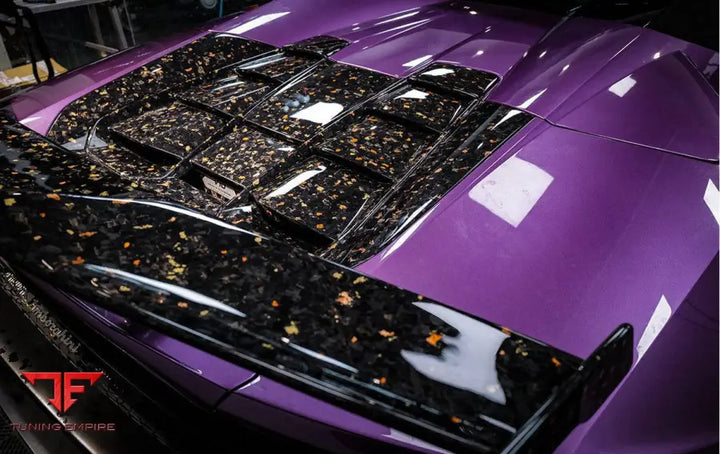 LAMBORGHINI HURACAN EVO SPYDER OD STYLE CARBON FIBER ENGINE TRUNK BSD