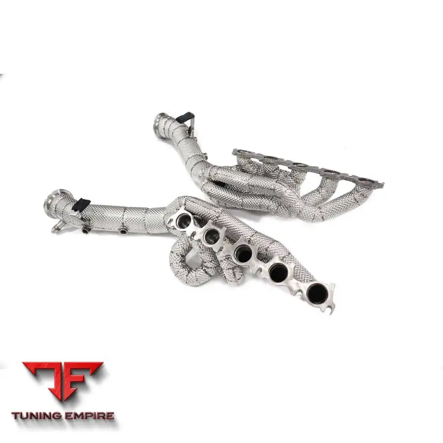 LAMBORGHINI HURACAN EVO STAINLESS STEEL HEADER WITH HEAT SHIELD