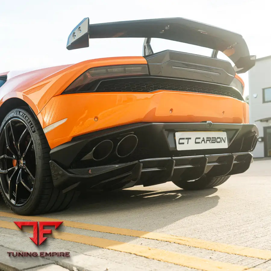 LAMBORGHINI HURACAN LP-610 CARBON FIBRE DIFFUSER - CT CARBON