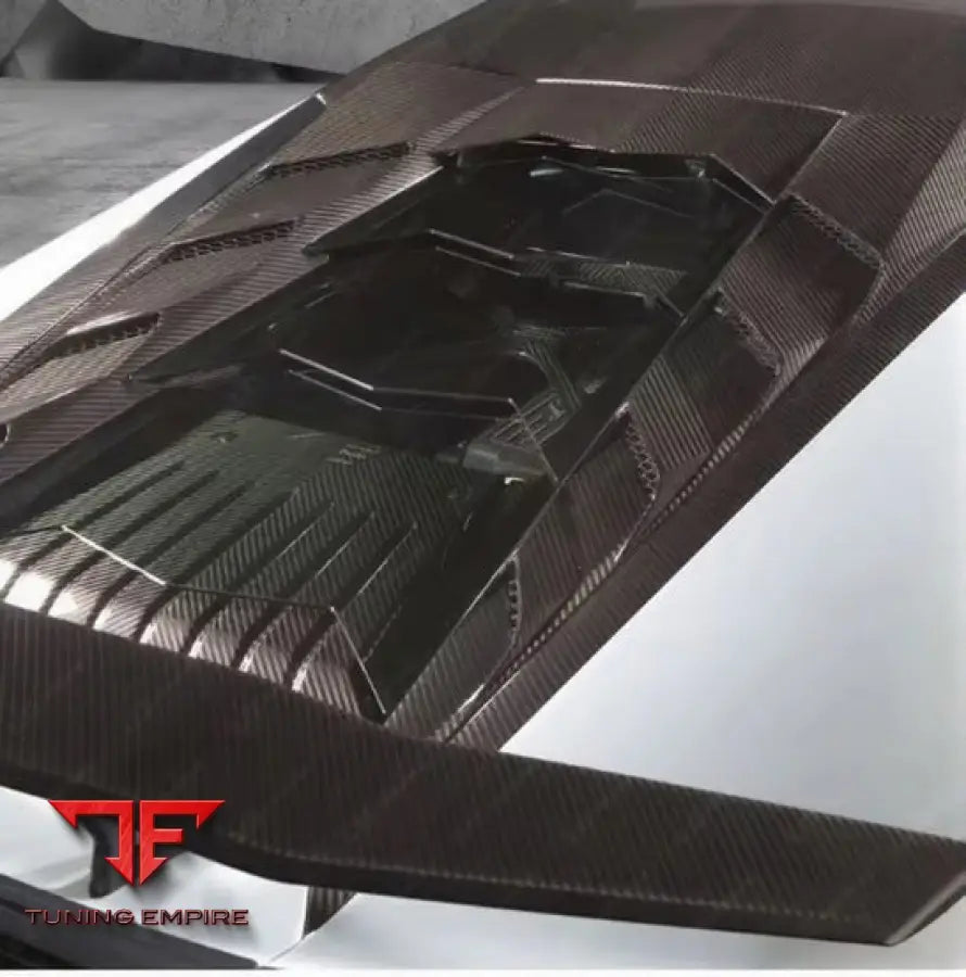 LAMBORGHINI HURACAN LP580 LP610 CARBON FIBER TRANSPARENT ENGINE HOOD