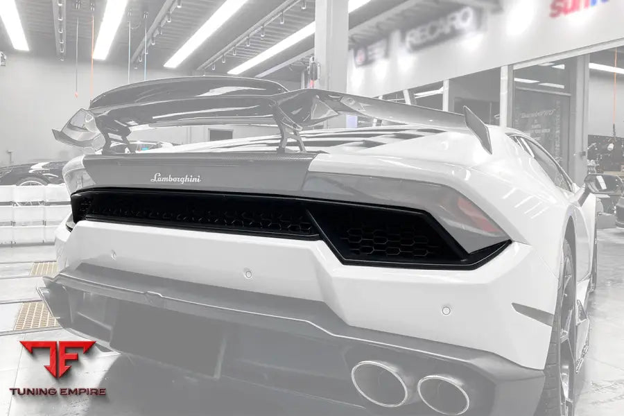 LAMBORGHINI HURACAN LP580 OE STYLE CARBON REAR BUMPER GRILLE BSD