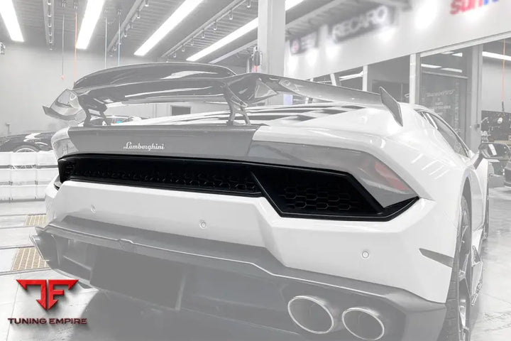 LAMBORGHINI HURACAN LP580 OE STYLE CARBON REAR BUMPER GRILLE BSD