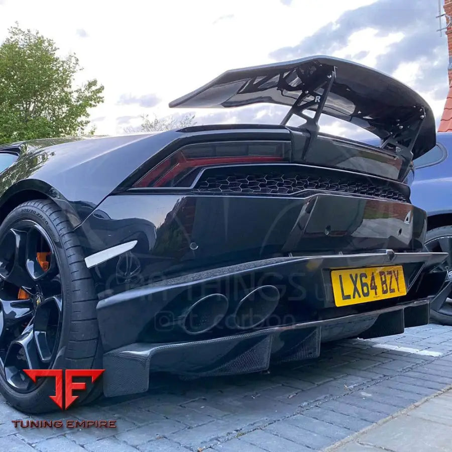 LAMBORGHINI HURACAN LP610-4 CARBON FIBRE SPOILER - SV STYLE - CT CARBON