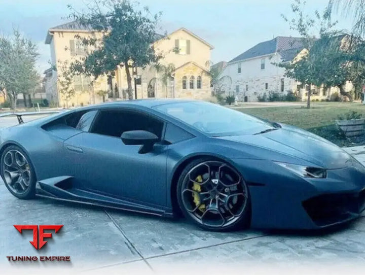 LAMBORGHINI HURACAN LP610-4 LP580-2 CARBON FIBER SIDE SKIRTS 2014-2018Y
