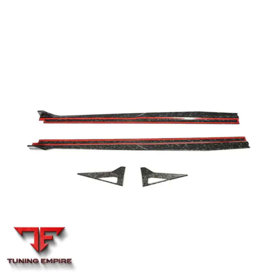 LAMBORGHINI HURACAN LP610-4 LP580-2 CARBON FIBER SIDE SKIRTS 2014-2018Y