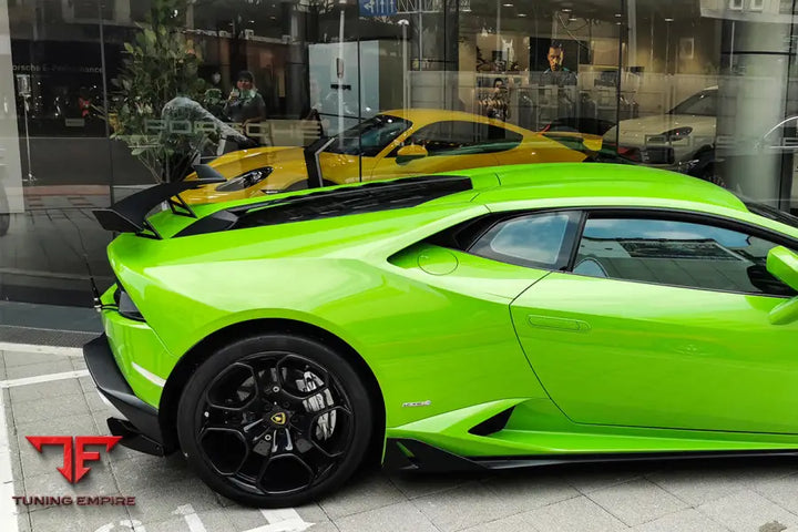 LAMBORGHINI HURACAN LP610 AO STYLE CARBON FIBER REAR DIFFUSER BSD