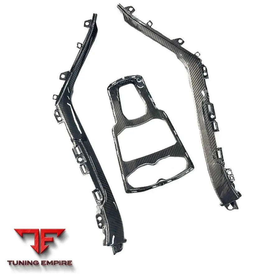 LAMBORGHINI HURACAN LP610 CARBON FIBER INTERIOR CENTER CONSOLE AIR CONDITIONER COVER