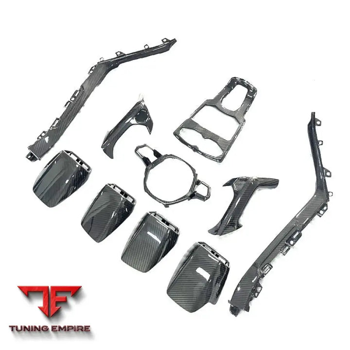 LAMBORGHINI HURACAN LP610 CARBON FIBER INTERIOR CENTER CONSOLE AIR CONDITIONER COVER