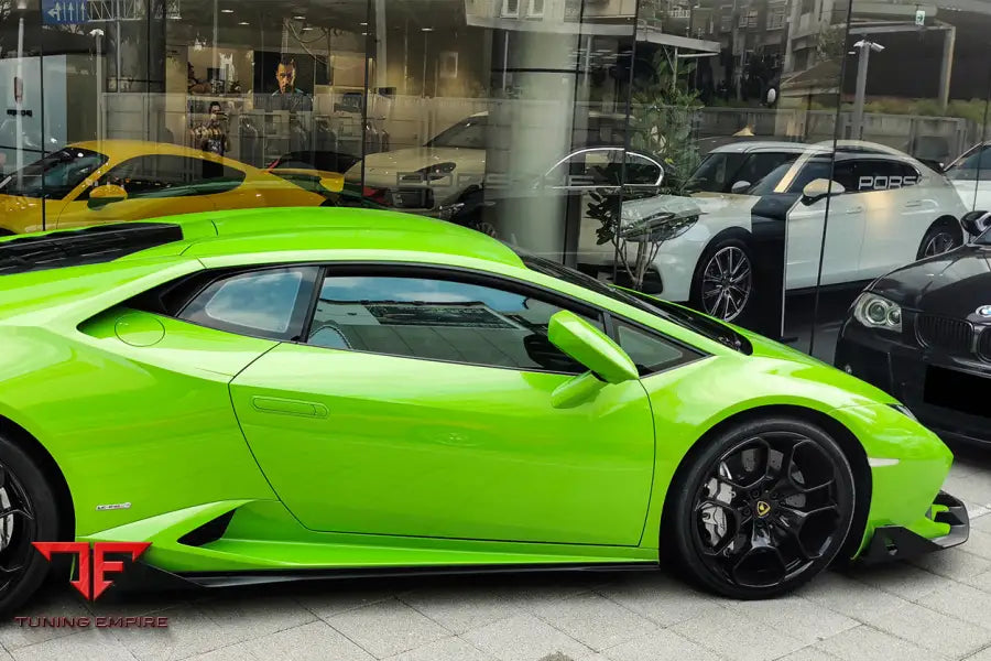 LAMBORGHINI HURACAN LP610&LP580 AO STYLE CARBON FIBER SIDE SKIRTS UNDER BOARD BSD