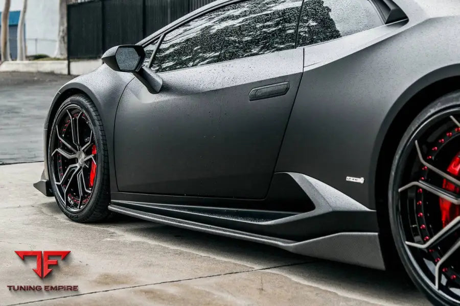 LAMBORGHINI HURACAN LP610 & LP580 AYP STYLE CARBON FIBER SIDE SKIRTS BSD