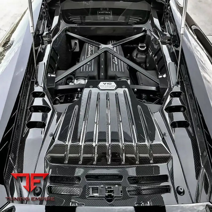 LAMBORGHINI HURACAN LP610 LP580 CARBON FIBER ENGINE BAY DRESS UP KIT