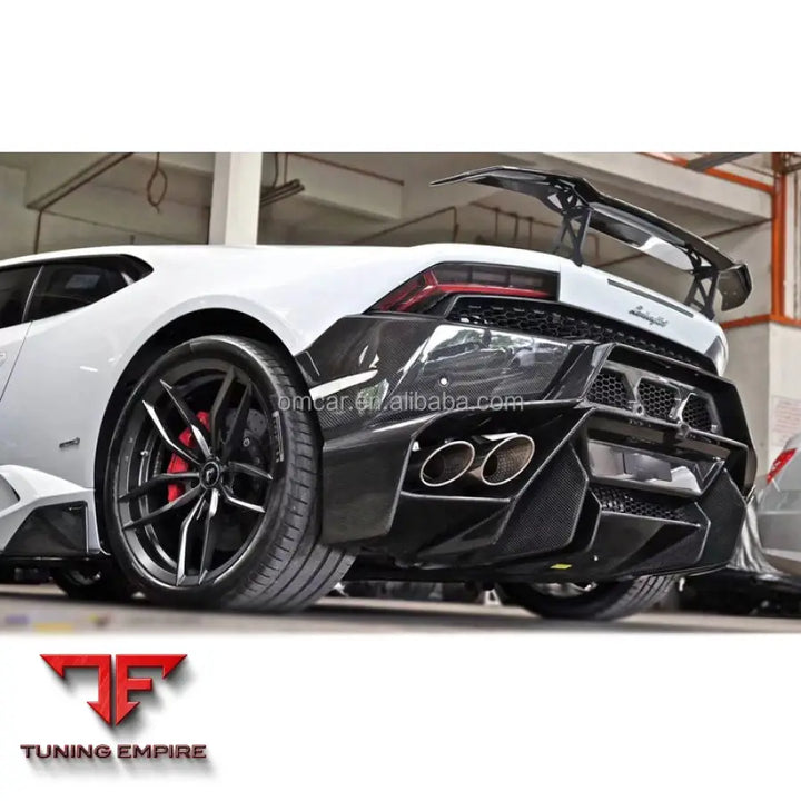 LAMBORGHINI HURACAN LP610 LP580 CARBON FIBER REAR BUMPER