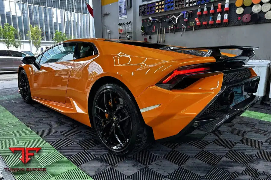 LAMBORGHINI HURACAN LP610 & LP580 CONVERT TECNICA STYLE REAR BUMPER (NEED TO CHANGE EXEHAUST SYSTEM) BSD