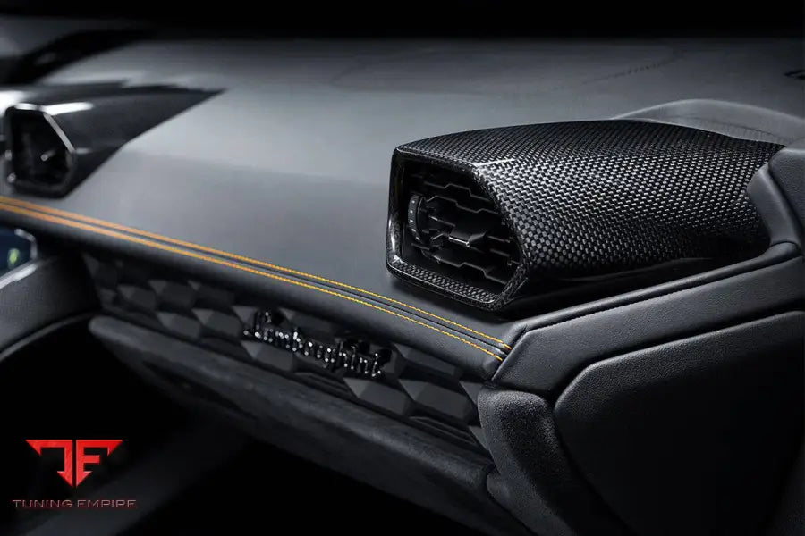 LAMBORGHINI HURACAN LP610 & LP580 & EVO OEM STYLE AUTOCLAVE CARBON FIBER AC PANEL TRIM BSD