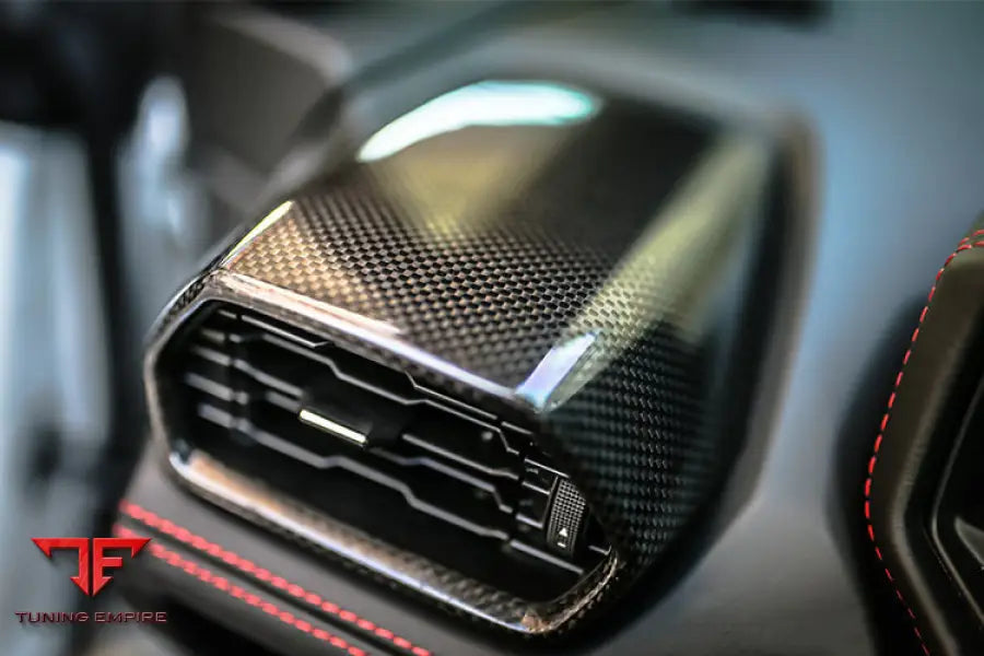 LAMBORGHINI HURACAN LP610 & LP580 & EVO AUTOCLAVE CARBON FIBER AC PANEL TRIM BSD