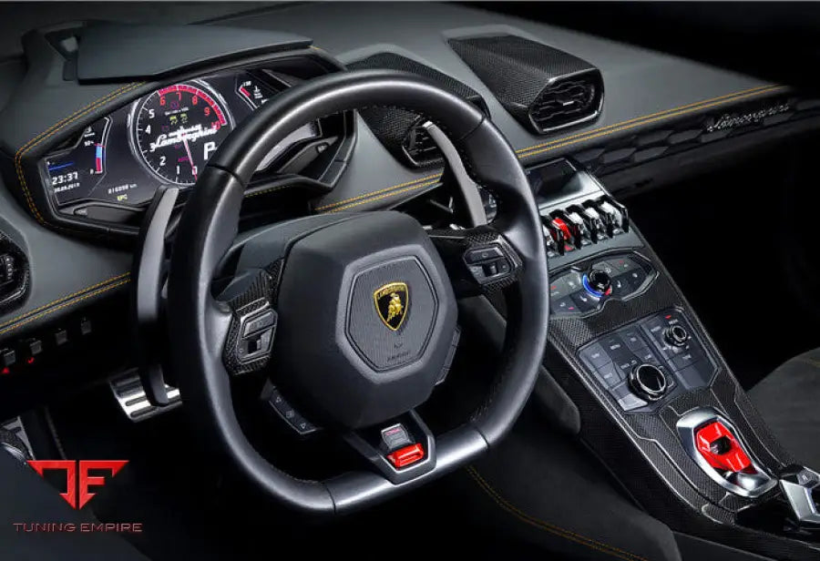 LAMBORGHINI HURACAN LP610 & LP580 & EVO AUTOCLAVE CARBON FIBER AC PANEL TRIM BSD