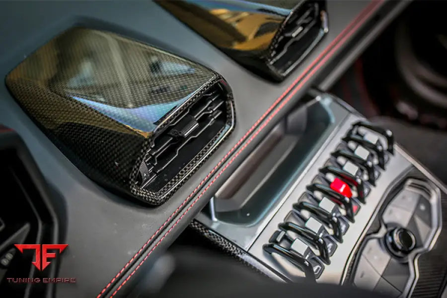 LAMBORGHINI HURACAN LP610 & LP580 & EVO AUTOCLAVE CARBON FIBER AC PANEL TRIM BSD