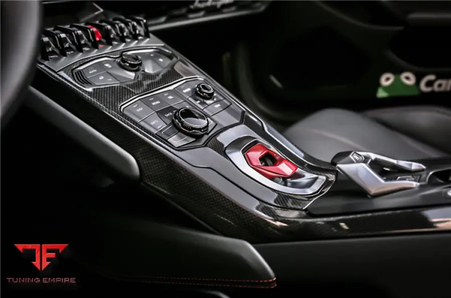 LAMBORGHINI HURACAN LP610 & LP580 & EVO AUTOCLAVE CARBON FIBER CENTER CONSOLE TUNNEL BSD