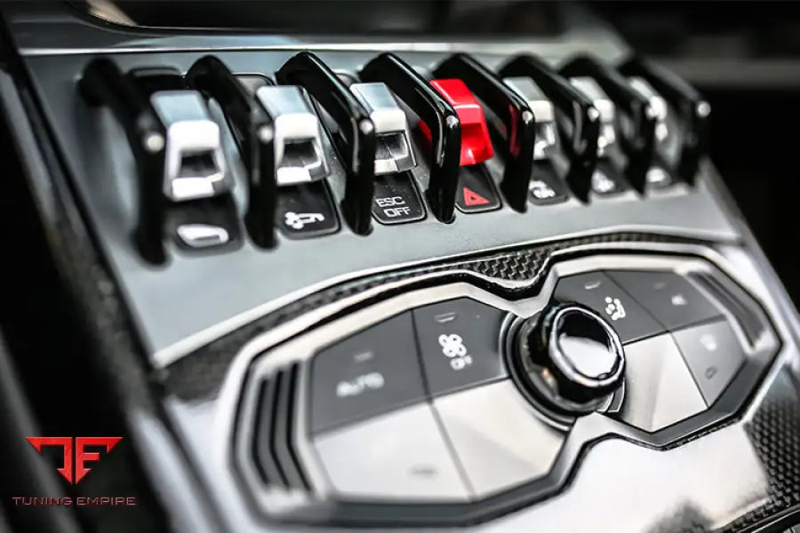 LAMBORGHINI HURACAN LP610 & LP580 & EVO AUTOCLAVE CARBON FIBER CENTER CONSOLE TUNNEL BSD