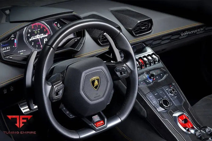LAMBORGHINI HURACAN LP610 & LP580 & EVO OEM STYLE AUTOCLAVE CARBON FIBER CENTER CONSOLE TUNNEL BSD
