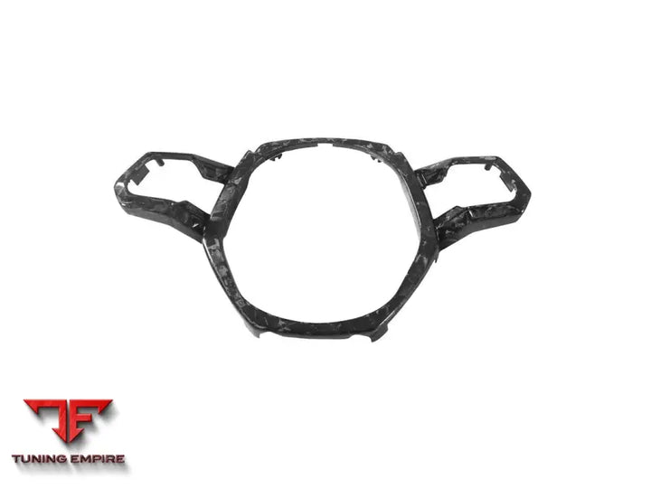 LAMBORGHINI HURACAN LP610 & LP580 & EVO OEM STYLE AUTOCLAVE CARBON FIBER CENTER STEERING WHEEL TRIM BSD