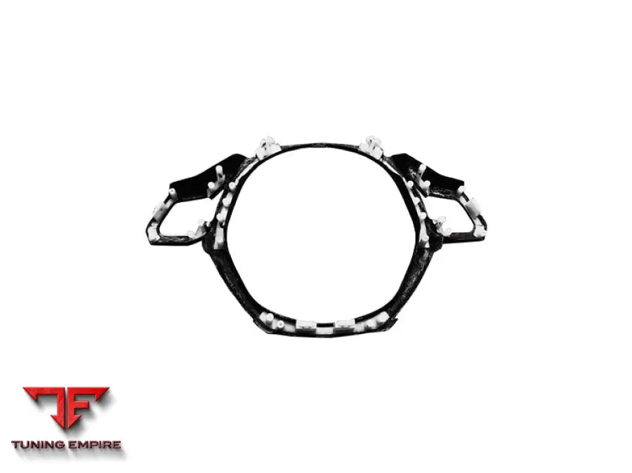LAMBORGHINI HURACAN LP610 & LP580 & EVO AUTOCLAVE CARBON FIBER CENTER STEERING WHEEL TRIM BSD