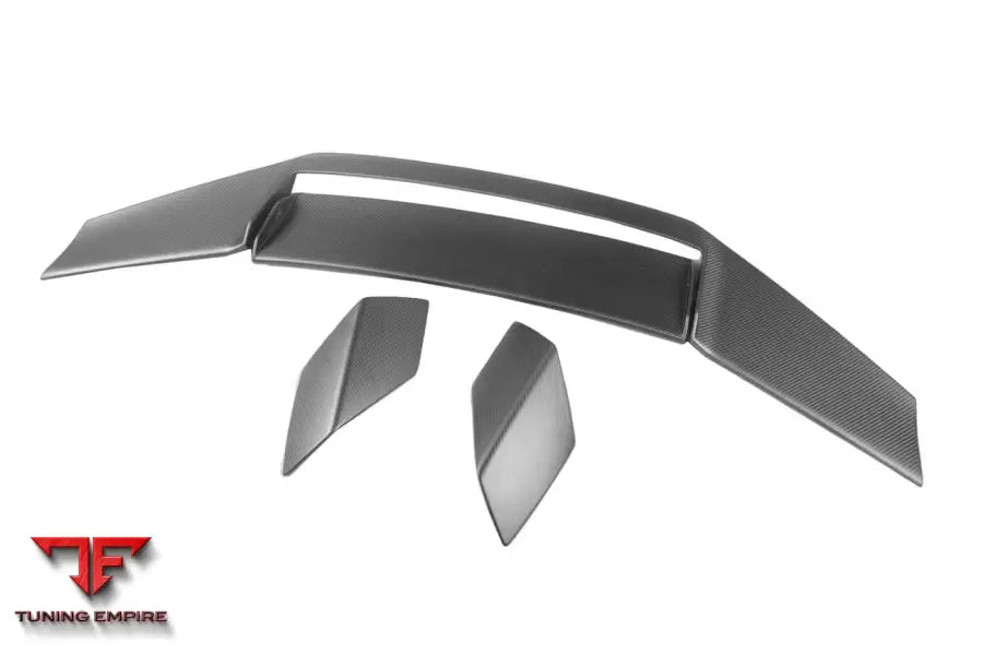 LAMBORGHINI HURACAN LP610 & LP580 & EVO CONVERT TECNICA STYLE DRY CARBON FIBER FRONT BUMPER BSD